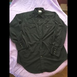 Ely Diamond Size Large Western Shirt
